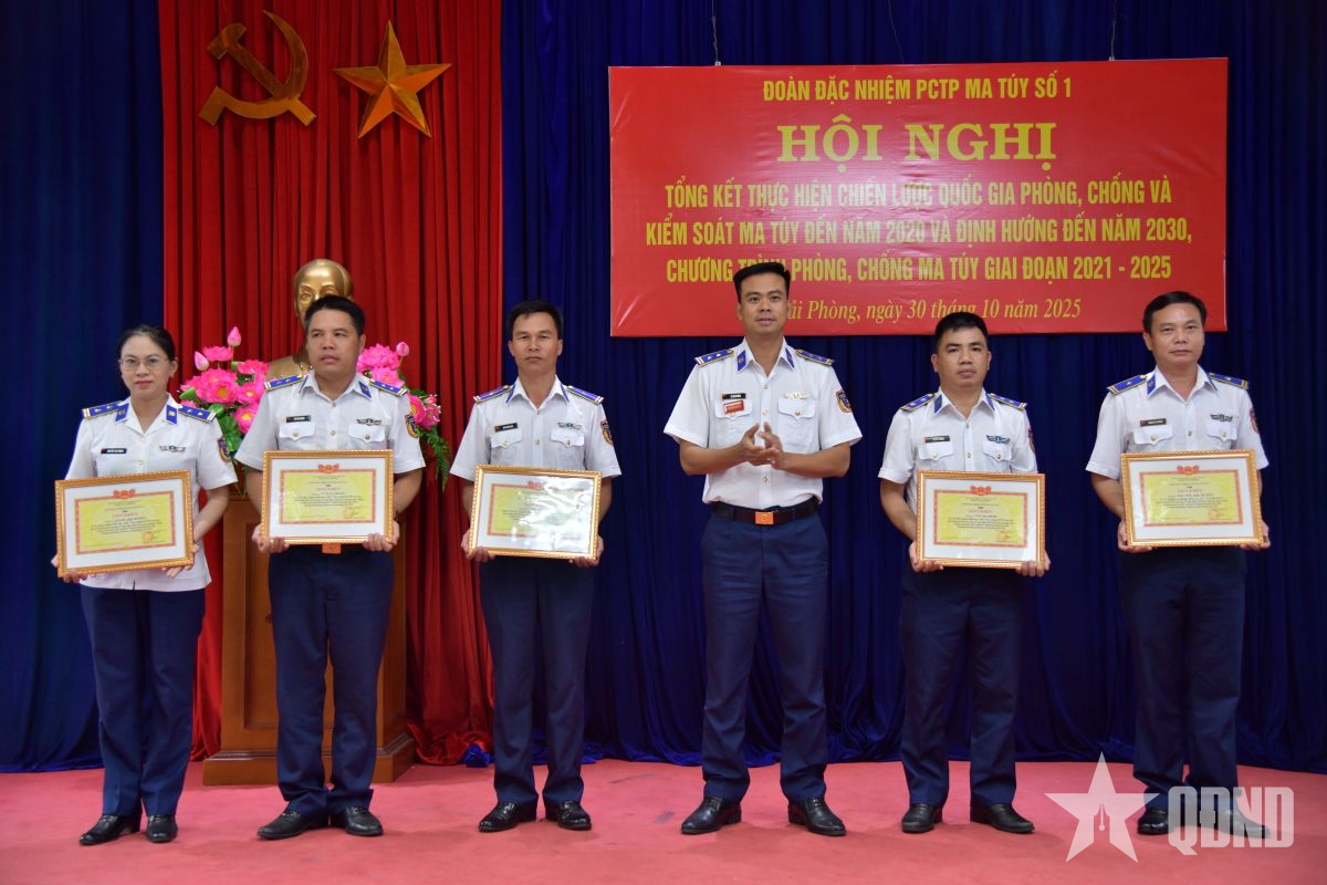 Đoàn Đặc nhiệm Phòng, chống tội phạm ma túy số 1 đấu tranh thành công 633 chuyên án, vụ án 